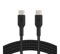 Belkin BoostCharge Braided USB-C to USB-C Cable 60W - Black