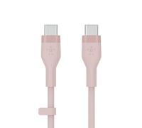 Belkin BOOST↑CHARGE Flex USB cable USB 2.0 3 m USB C Pink