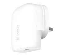 Belkin 30W USB C wall charger with PPS, Power Delivery, USB-IF certified PD 3.0, fast charger plug for iPhone 17, Air, 16, 15, Samsung Galaxy S25, iPad, AirPods, Google Pixel and More