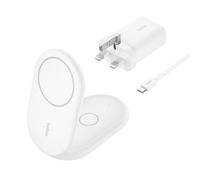 Belkin BoostCharge 2-in-1 Magnetic Foldable Qi2 Charger 15W