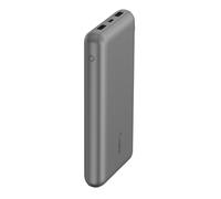 Belkin USB C Portable Charger 20000mAh, 20K Power Bank with USB Type C Input Output Port and 2 USB A Ports with Included USB C to A Cable for iPhone, Galaxy, Pixel, iPad, AirPods and More -Space Grey