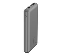 Belkin USB C Portable Charger 20000mAh, 20K Power Bank with USB Type C Input Output Port and 2 USB A Ports with Included USB C to A Cable for iPhone, Galaxy, Pixel, iPad, AirPods and More -Space Grey