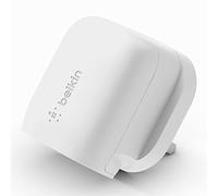 Belkin 20W USB Type C Power Delivery wall charger, fast charger plug with certified USB-C PD 3.1 PPS and compact design travel charger for iPhone Air, 16, 15, Samsung Galaxy S25, iPad, Pixel and more