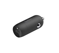 Belkin BoostCharge 30W Fast Car Charger, Compact Design with USB-C Power Delivery Port, USB Car Charger with Universal Compatibility for iPhone 17, 16, Samsung Galaxy S23, Note, Pixel and More - Black