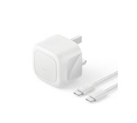 Belkin BoostCharge 30W USB C Charger with GaN + 2M Braided USB C Cable | Compact GaN Fast Charging, USB-C PD, USB Plug iPhone Charger for MacBook Neo, iPad, Samsung Galaxy, Google Pixel, AirPods