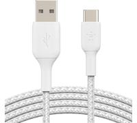 Belkin BoostCharge Braided USB-A to USB C charger cable3m for Apple Google Sams