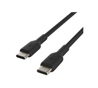Belkin BoostCharge Braided USB-C to USB-C Cable 1m Black (CAB004BT1MBK)