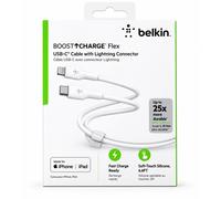 Belkin CAA009BT2MWH USB cable 2 m USB C USB C/Lightning White