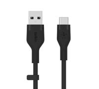 Belkin BOOSTCHARGE Flex USB cable USB 2.0 2 m USB A USB C Black