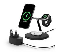 Smartech Black Boostcharge™ Pro Magsafe 3-in-1 Wireless Charger