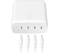 Belkin WCH015MYWH mobile device charger Universal White AC Fast charging Indoor