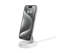 Belkin BoostCharge Pro Convertible Qi2 15w Magnetic Charging Stand - White