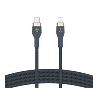Belkin BoostCharge Pro Flex Braided USB Type C to Lightning Cable (1M/3.3FT), MFi Certified 20W Fast Charging PD Power Delivery for iPhone 14/14 Plus, 13, 12, Pro, Max, Mini, SE, iPad and More - Blue
