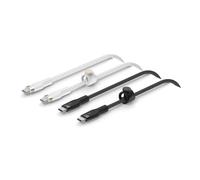 Belkin BoostCharge Pro Flex USB cable USB 2.0 1 m USB C Black, White