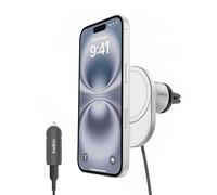 Belkin BoostCharge Pro Smartphone Silver White USB Wireless charging Fast charging Auto