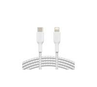 Belkin BoostCharge Pro USB-C to Lightning Cable 1m 1-metre USB-C to Lightning cable with MFi certification, an ultra-durable braided sheath and