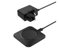 Belkin BoostCharge Pro Universal Easy Align Wireless Charging Pad, 15W Fast Charger for Apple iPhone, Samsung Galaxy, Apple Airpods Pro, and Other MagSafe Enabled Devices - Black