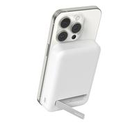 Belkin BoostCharge™ Pro 10k Magnetic with Qi2 + Kickstand 10000mAh Power Bank - White, White