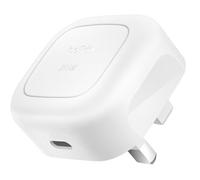 Belkin BoostCharge 20W Cubic Wall Charger, USB-C Power Delivery Fast Charging for Apple iPhone Air, iPhone 16, iPhone 15, Samsung Galaxy S25, Google Pixel, iPad, AirPods & More - White