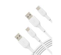 Belkin BoostCharge USB Cable 1 M USB 2.0 USB-A USB-C White
