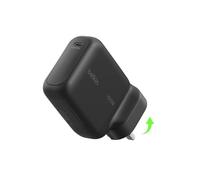 Belkin BoostCharge USB C Plug Charger 100W, GaN Compact and Foldable Plug Charger, Fast Charging for iPhone 17, Samsung Galaxy S26, Pixel 10, AirPods, Tablet, MacBook, Chromebook - Black