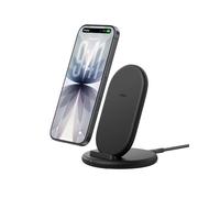 Belkin BoostCharge Wireless Charger 9W, Qi Charger, Phone Case Compatible, Wireless Charging Stand for Apple iPhone, Samsung Galaxy, Google Pixel and more, 5ft/1.5m Cable Included - Black