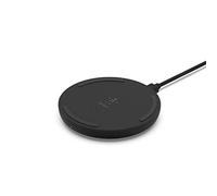 Belkin BoostCharge Wireless Charging Pad 10W (Qi-Certified Fast Wireless Charger for iPhone, Samsung, Google, more) - Black, Wall Adapter Not Included