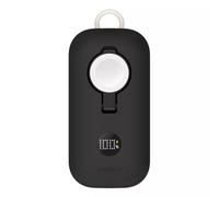 Belkin BoostCharge Pro 10000mAh Power Bank with Apple Watch Charger, Portable Charger with Integrated Braided USB C Cable and Digital Display, 45W, Battery Pack for Charging 3-Devices - Black