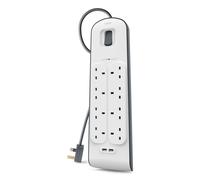 Belkin BSV804AF2M surge protector White 8 AC outlet(s) 2 m