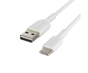 Belkin CAB001BT2MWH USB cable 2 m USB A USB C White