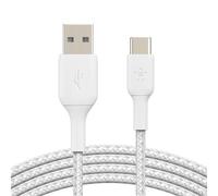 Belkin CAB002BT1MWH. Cable length: 1 m. Connector 1: USB A Connector 2: USB C Product colour: White