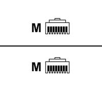 Belkin Cat5e, 14 ft, 1 x RJ-45, 1 x RJ-45, Black 4.2 m Black Network Cable - (14ft, 1 x RJ-45, 1 x RJ-45, Black, 4.2 m, RJ-45, RJ-45, Black)