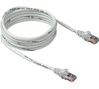 Belkin Cat5e, 14 ft, 1 x RJ-45, 1 x RJ-45, White 4.2 m White Network Cable - (14ft, 1 x RJ-45, 1 x RJ-45, White, 4.2 m, RJ-45, RJ-45, White)