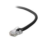 Belkin Cat5e, 7 ft, 1 x RJ-45, 1 x RJ-45, Black 2.1 M Black Network Cable - (7ft, 1 x RJ-45, 1 x RJ-45, Black, 2.1 m, RJ-45, RJ-45, Black)