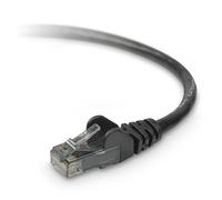 Belkin Cat6 Snagless Patch Cable 1 ft. Black 0.3 m Black Networking Cable - networking cables (0.3 m, RJ-45, RJ-45, Black)