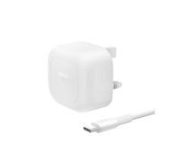 Belkin Compact Wall Charger 45W + USB-C to USB-C Cable, Fast Charging for Apple iPhone 17, iPhone Air, iPhone 16 Serie, Samsung Galaxy S25, Google Pixel, iPad, AirPods & More - White