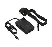 Belkin Connect 100W USB-C Core GaN Power Adapter, Fast-Charging Adapter w/Universal USB-C Compatibility, 100W Power Delivery, 8ft Power Cable for Gaming, MacBook Pro, PC Laptops, and Chromebook