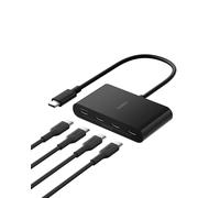 Belkin Connect 4 Port USB C Hub - Multiport Adapter Dongle with 4 USB C 3.2 Gen 2 Ports - High Speed 10G Data Transfer for Laptop, MacBook, iPad, PC, and More - 100W PD, Pack of 6