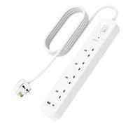 Belkin Connect Surge Protector 4-Way Outlet With 1 USB-C & 1 USB-A 2M White