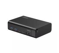 Belkin Connect 14-in-1 Docking Station 140W, Dual Display USB C Dock with 4K@60Hz Support, DisplayLink Technology - USB C Dock with 10Gbps Data Transfer, 1Gb Ethernet Port - Laptop Expansion Hub