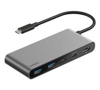 Belkin Connect USB Type-C 5000 Mbit/s Grey