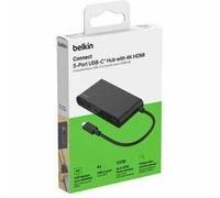 Belkin Connect Usb Type C Docking Station for Notebook Monitor Hard Drive Webcam