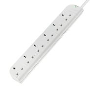 Belkin E-Series 6 Socket, 3-Metre SurgeStrip White 3 m