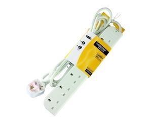Belkin E-Series SurgeStrip Surge Protector 6-Socket 3m White F9E600UK3M