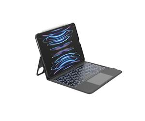 Belkin Everyday Keyboard with Case and Holder, Backlit iPad Keyboard, Multi-Gesture Control, Apple Pencil Attachment, QWERTZ, Multimedia Keys, iPad Air M2 11", 10.9", iPad Pro 11"