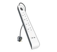 Belkin Extension Lead with USB Slots x 2 (2.4 A Sh