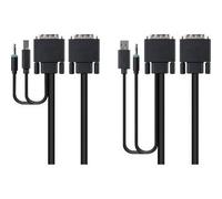 Belkin F1D9014B10 KVM cable Black 3 m