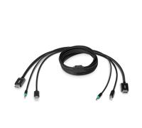 Belkin F1D9019B06T KVM cable Black 1.8 m