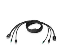 Belkin F1D9019B06T KVM cable Black 1.8 m