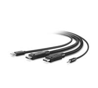 Belkin F1D9020B10T KVM cable Black 3 m